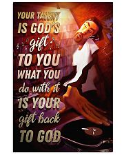 DJ Your Talent Is God's Gift To You 11x17 Poster front