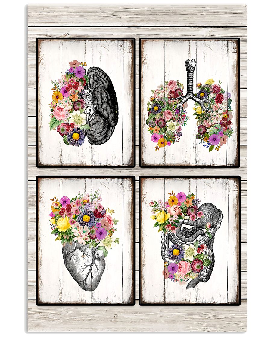 Paramedic Brain Lung Heart 11x17 Poster