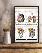 Paramedic Brain Lung Heart 11x17 Poster lifestyle-poster-3