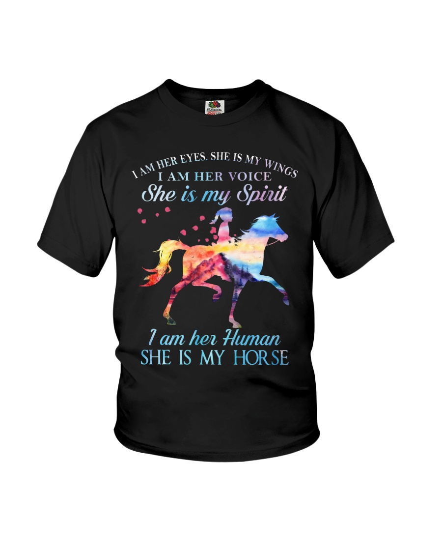 She Is My Horse Kid Version Youth T-Shirt