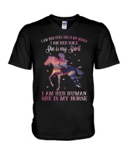 She Is My Horse New V-Neck T-Shirt tile