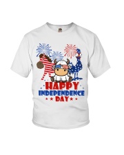 Happy Independence Day Youth T-Shirt front