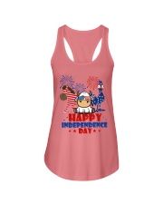Happy Independence Day Ladies Flowy Tank thumbnail