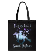 This Is How I Social Distance Tote Bag thumbnail