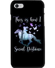 This Is How I Social Distance Phone Case tile