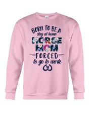 Stay At Home Horse Mom Crewneck Sweatshirt front