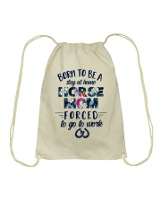 Stay At Home Horse Mom Drawstring Bag tile
