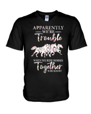 When We Ride Together V-Neck T-Shirt thumbnail