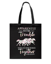 When We Ride Together Tote Bag thumbnail
