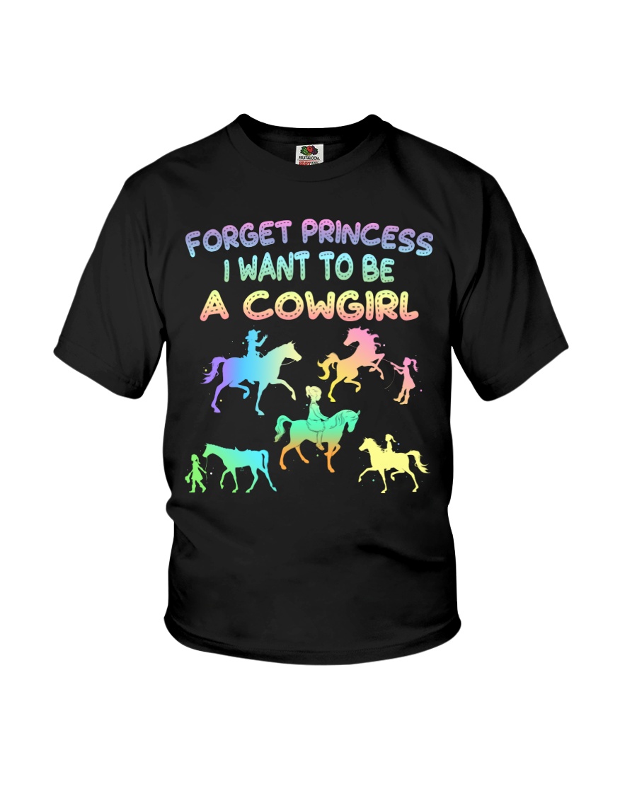 I Want To Be A Cowgirl Youth T-Shirt