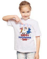 Happy Independence Day Youth T-Shirt lifestyle-youth-tshirt-front-2