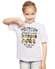 Horses And Cows Youth T-Shirt lifestyle-youth-tshirt-front-2