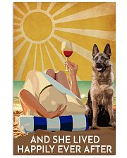 German Shepherd And She Lived Happily Ever After 11x17 Poster front