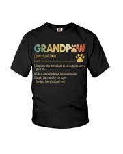 Grandpaw Someone who works hard so his dogs Youth T-Shirt thumbnail