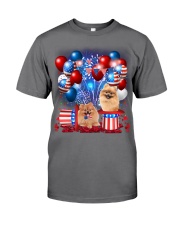 Pomeranian Independence Vr2 Premium Fit Mens Tee thumbnail