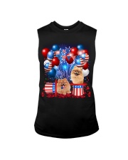 Pomeranian Independence Vr2 Sleeveless Tee thumbnail