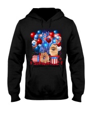 Pomeranian Independence Vr2 Hooded Sweatshirt thumbnail
