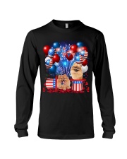 Pomeranian Independence Vr2 Long Sleeve Tee thumbnail