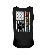 Vintage Best Dog Dad Ever Paw Dog Flag Vr3 Unisex Tank thumbnail