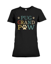 Pug Grandpaw Premium Fit Ladies Tee thumbnail