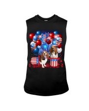 Basset Hound Independence Vr2 Sleeveless Tee thumbnail