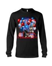 Miniature Schnauzer Independence Vr2 Long Sleeve Tee thumbnail