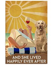 Golden Retriever And She Lived Happily Ever After 11x17 Poster front