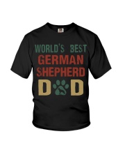 World's Best German Shepherd Dad Youth T-Shirt thumbnail