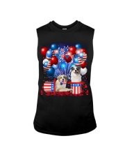 Australian Shepherd Independence Vr2 Sleeveless Tee thumbnail