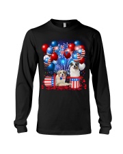 Australian Shepherd Independence Vr2 Long Sleeve Tee thumbnail