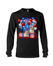 Shih Tzu Independence Vr2 Long Sleeve Tee thumbnail