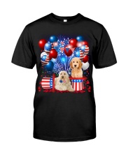 Goldendoodle Independence Vr2 Classic T-Shirt front