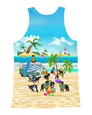 Bernese Mountain Dog Cute All-over Unisex Tank back