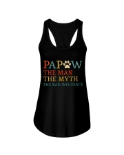 Papaw The Man The Myth The Bad Influence Ladies Flowy Tank thumbnail