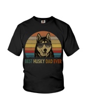 Best Husky Dad Ever Youth T-Shirt thumbnail