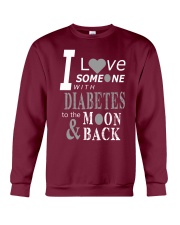 t-shirt for The patients DIABETES Crewneck Sweatshirt thumbnail