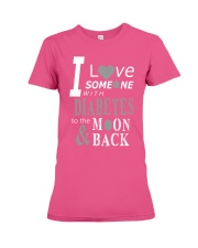 t-shirt for The patients DIABETES Premium Fit Ladies Tee thumbnail