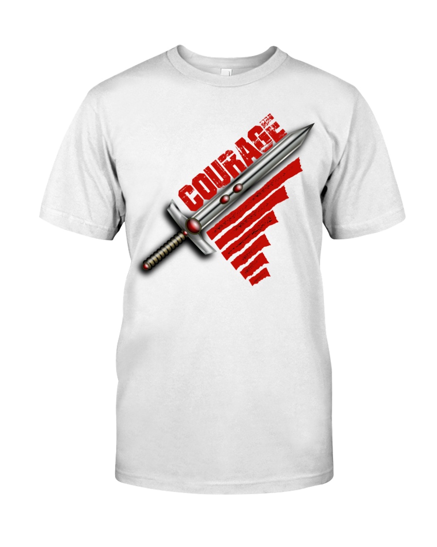 Courage t-shirt Premium Fit Mens Tee