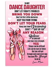 DANCE - DON'T LET TODAY'S TROUBLES POSTER 11x17 Poster front