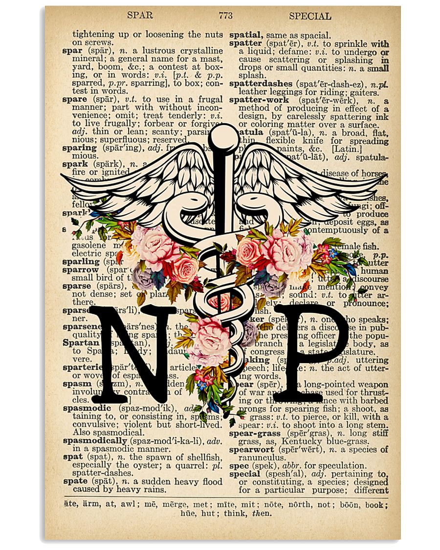 NP DICTIONARY VINTAGE POSTER 11x17 Poster