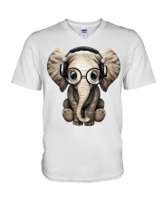 Baby Elephant So cute T shirt mug phone case V-Neck T-Shirt tile