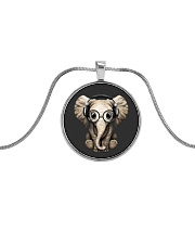 Baby Elephant So cute T shirt mug phone case Metallic Circle Necklace tile