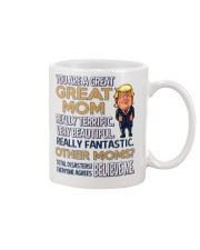 Great Mom Mother Trump Mug front