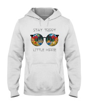 Stay Trippy Little Hippie Hooded Sweatshirt tile