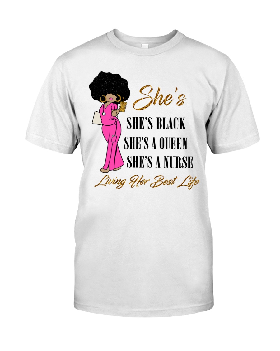 Black Queen - Nurse Classic T-Shirt