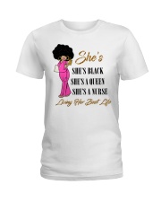 Black Queen - Nurse Ladies T-Shirt thumbnail