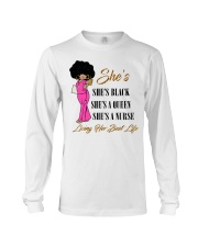 Black Queen - Nurse Long Sleeve Tee thumbnail
