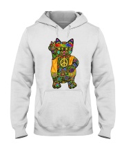 Hippie Cat Hooded Sweatshirt thumbnail