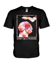 Don't Be A Richard V-Neck T-Shirt tile