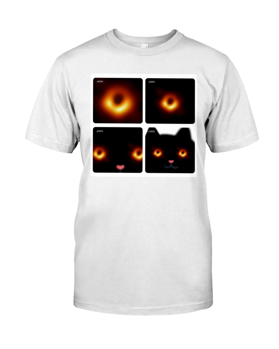 Black Hole Cat Classic T-Shirt